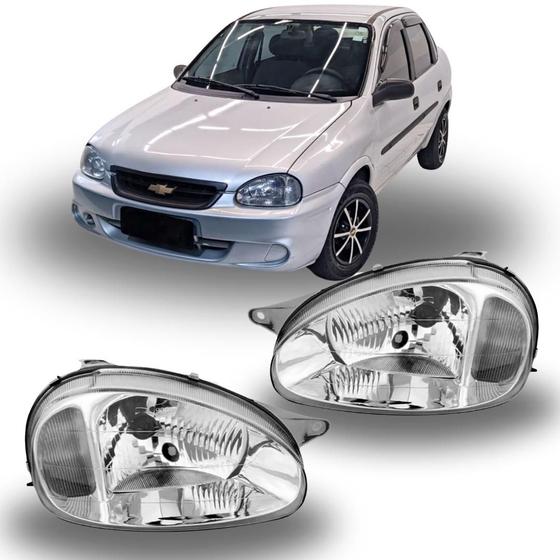 Imagem de Par de Farol Corsa 1994 até 2003