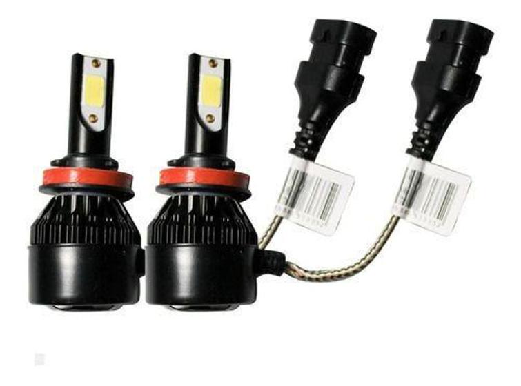 Par De Lâmpada Super Led C6 H11 VClear Cinoy Lâmpada Automotiva