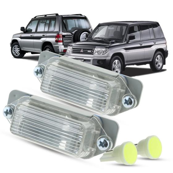 Imagem de Par de Lanterna Luz de Placa + LED Mitsubishi Pajero IO 1998 1999 2000 2001 2003 2003