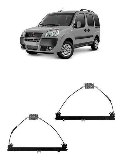 Imagem de Par De Maquina De Vidro Manual Fiat Doblo