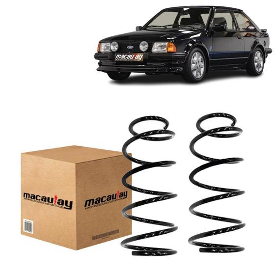 Imagem de Par De Molas Convencionais Dianteira Ford Escort Gl/Xr3