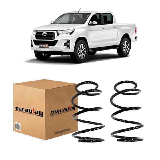 Imagem de Par De Molas Convencionais Dianteiras Toyota Hilux Srv