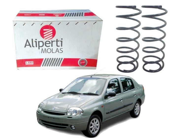 Imagem de Par de molas dianteira aliperti renault clio sedan 1.0 16v 2000 a 2002