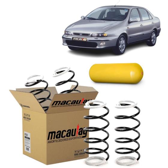 Imagem de Par De Molas Macaulay Gnv Traseira Fiat Marea