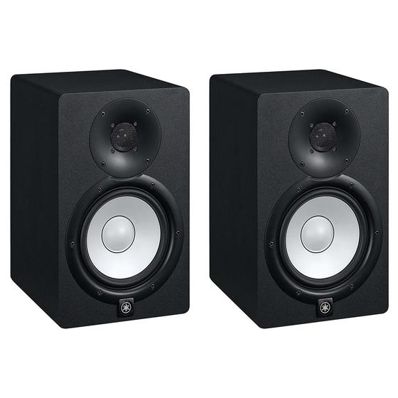 Imagem de Par de Monitores de Referência Bi-Amplificado 95W HS 7 Preto Yamaha