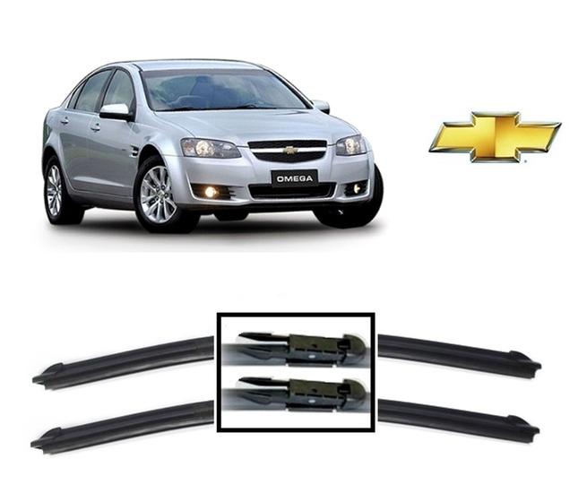 Imagem de Par de Palhetas Limpador de Parabrisa Dianteiro Chevrolet Omega 2008 2009 2010 2011 2012 2013