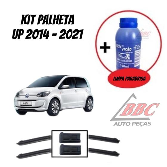 Imagem de Par de Palhetas Limpador de Parabrisa Dianteiro Volkswagen UP 2014 -2021