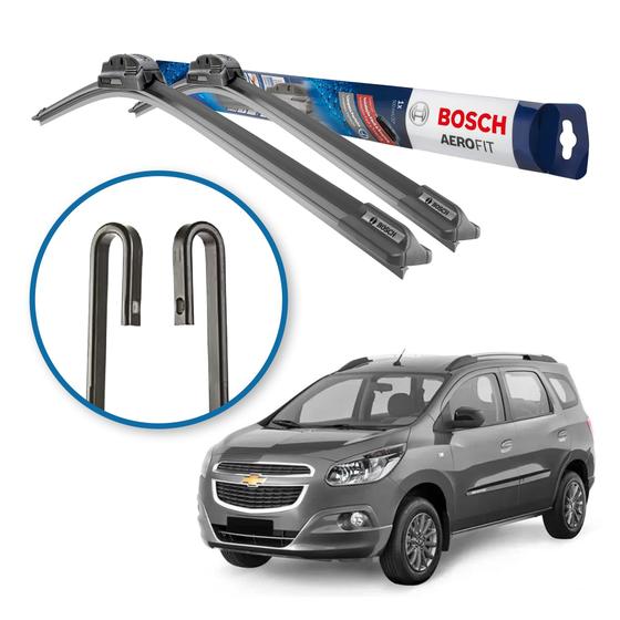 Imagem de Par de Palhetas Limpador Parabrisa Chevrolet Original Bosch 