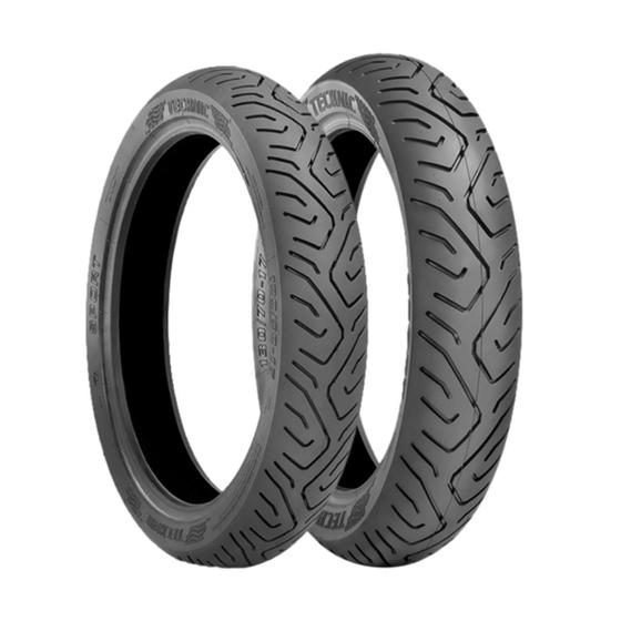 Imagem de Par de pneus Fazer 250 CbX 250 Twister 100-80-17(dianteiro) e 130-70-17(Traseiro) Technic Sport