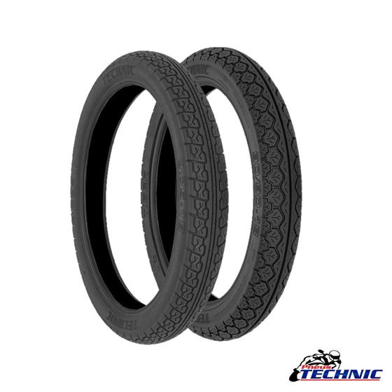Par de Pneus Ybr 125 Factor 2.7518 e 90/9018 Tiger Technic Pneus Magazine Luiza
