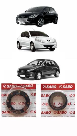 Imagem de Par de Retentores do Semi Eixo Câmbio - Peugeot 206/207/307 Sabó 2930 8457