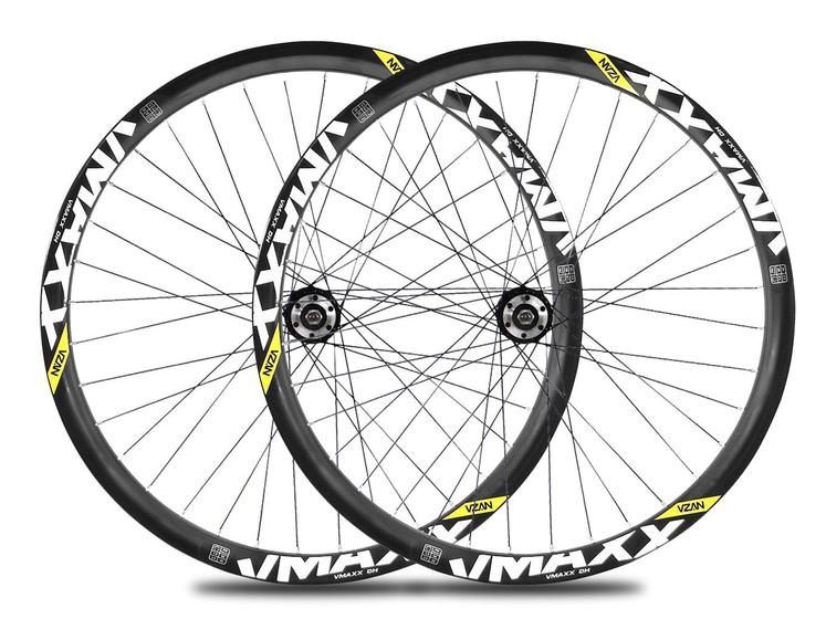 Imagem de Par de Roda 26 Vzan Vmaxx LT Disco Cubo de Rosca Rolamentado