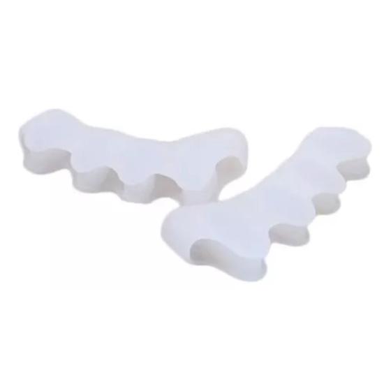 Imagem de Par De Separador Gel Silicone Protetor Pés Todos Os Dedos