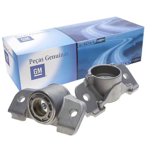 Imagem de Par De Suporte Do Amortecedor Traseiro Pecas Genuinas Gm Onix prisma spin sonic Kit896