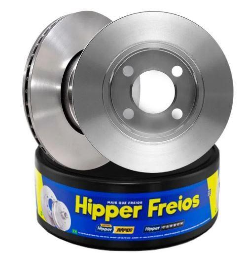 Imagem de Par Disco Freio Astra 2.0 Dianteiro Ventilado Sem Cubo 280Mm 4 Furos Hf25E Hipper Freios