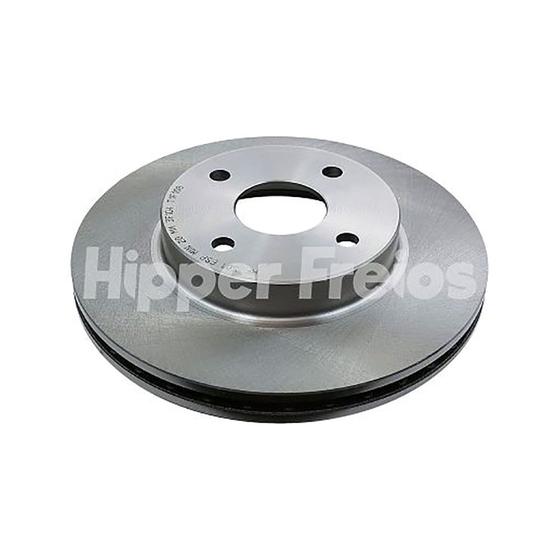 Imagem de Par Disco Freio Dianteiro Ventilado Sem Cubo 255Mm 4 Furos Hf501 Hipper Freios
