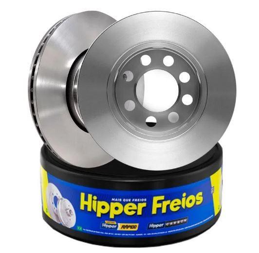 Imagem de Par Disco Freio F250 4.2 Dianteiro Ventilado Com Cubo 331Mm 8 Furos Hf251 Hipper Freios