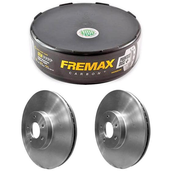 Imagem de Par Disco Freio Peugeot Boxer 99 a 2017 Dianteiro Ventilado Fremax Aro 16