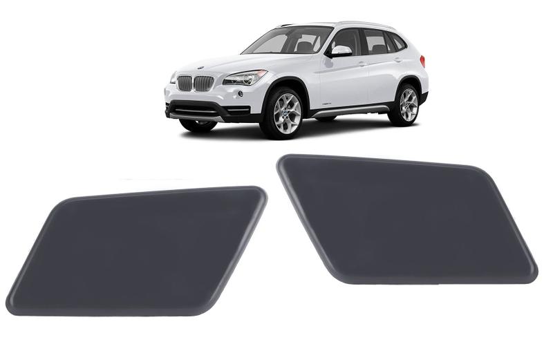 Par Esguicho Tampa Capa Lavador Farol Pára-choque Dianteiro BMW X1 2009 2010 2011 2012 Menor preço em Par Esguicho Tampa Capa Lavador Farol Pára-choque Dianteiro BMW X1 2009 2010 2011 2012