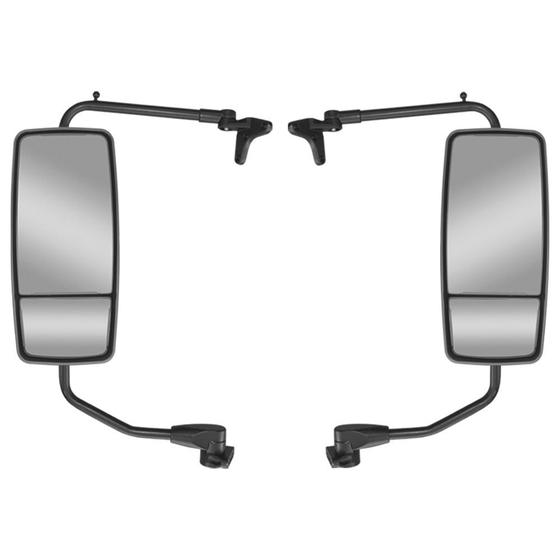 Imagem de Par Espelho Retrovisor p Mercedes Atron 1635 Convexo Bifocal