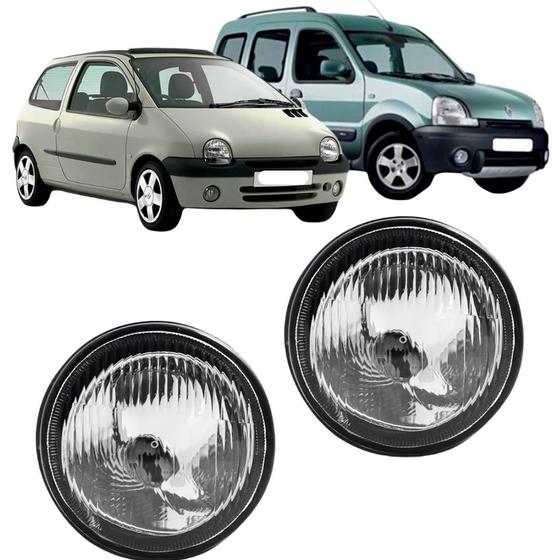 Imagem de Par Farol Aux CLIO 2000 03 KANGOO TWINGO(RAIADO)