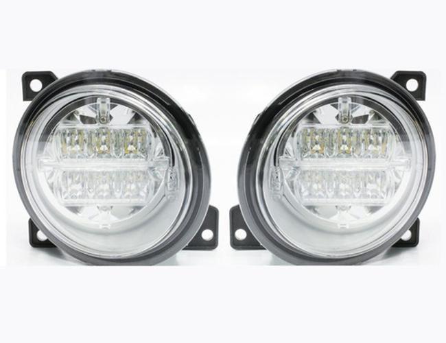 Imagem de Par Farol Auxiliar Neblina LED Scania Série 5 S5 PGR P G R