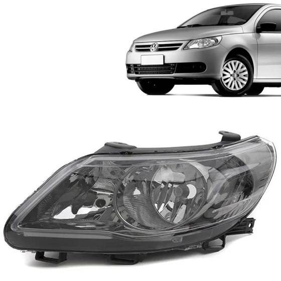 PAR FAROL BI-PARÁBOLA MOLDURA CROMO ONIX GOL VOYAGE G5 2009 até 2012 USA LÂMPADA H7 / H1 Menor preço em PAR FAROL BI-PARÁBOLA MOLDURA CROMO ONIX GOL VOYAGE G5 2009 até 2012 USA LÂMPADA H7 / H1