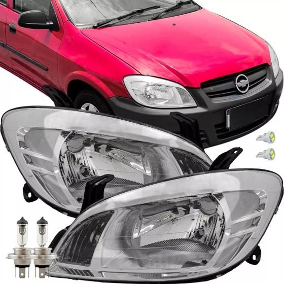 Par Farol Celta 2007 06 À 14 2015 Mascara Cromada C/lâmpadas Menor preço em Par Farol Celta 2007 06 À 14 2015 Mascara Cromada C/lâmpadas