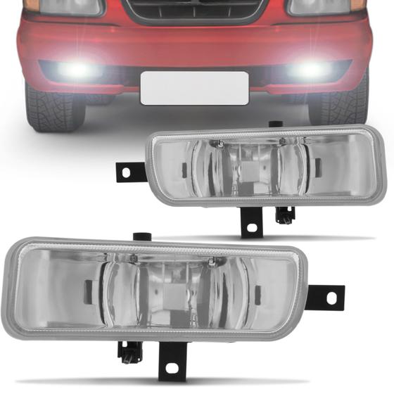 Par Farol de Milha Blazer S10 95 96 97 98 Auxiliar Neblina Menor preço em Par Farol de Milha Blazer S10 95 96 97 98 Auxiliar Neblina
