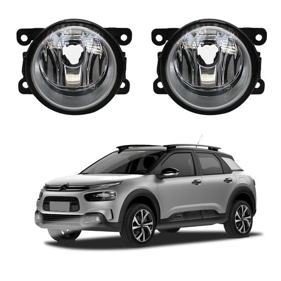 Imagem de Par Farol de Milha para C4 Cactus 2018 a 2023 Auxiliar Neblina