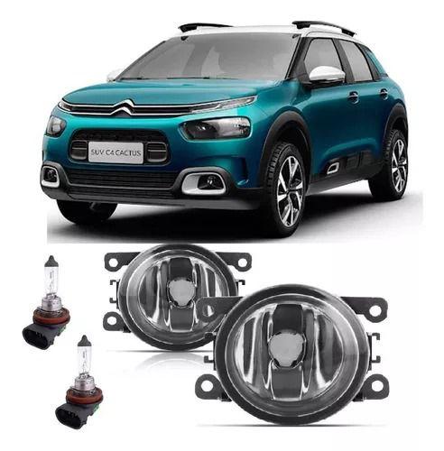 Imagem de Par Farol De Milha Universal Citroen C4 Cactus 2019 2020 2021 2022 + Lâmpada