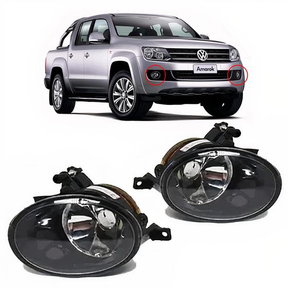 Imagem de PAR Farol de Milha VW Amarok 2011 2012 2013 2014