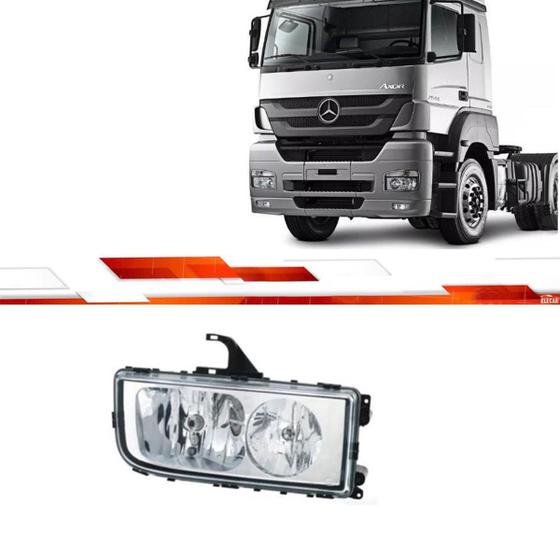 PAR FAROL DUPLO H7 / H1 MERCEDES BENZ AXOR 2005 Em Diante Menor preço em PAR FAROL DUPLO H7 / H1 MERCEDES BENZ AXOR 2005 Em Diante