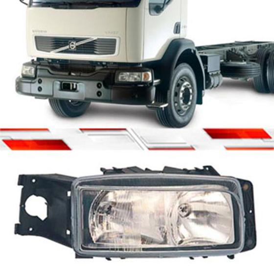 Imagem de Par Farol Duplo Vm17 Vm23 2005 Em Diante Usa Lampadas H1 / H1 Acompanha O Soquete