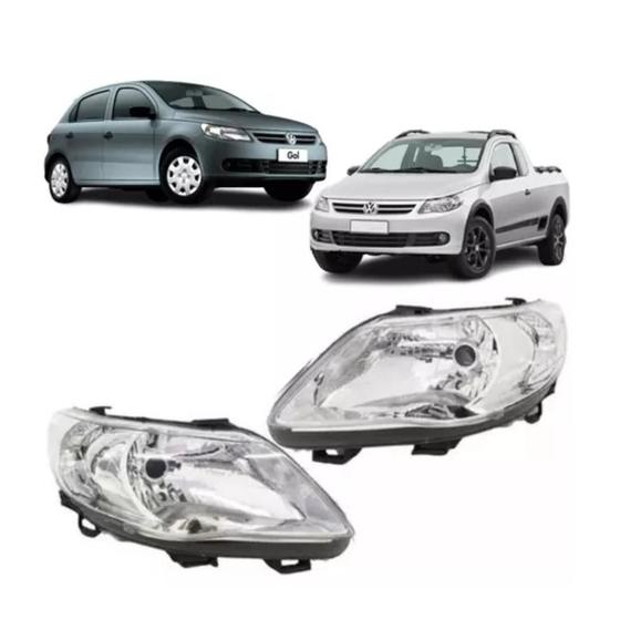 Imagem de Par farol h4 le/ ld g5 vw