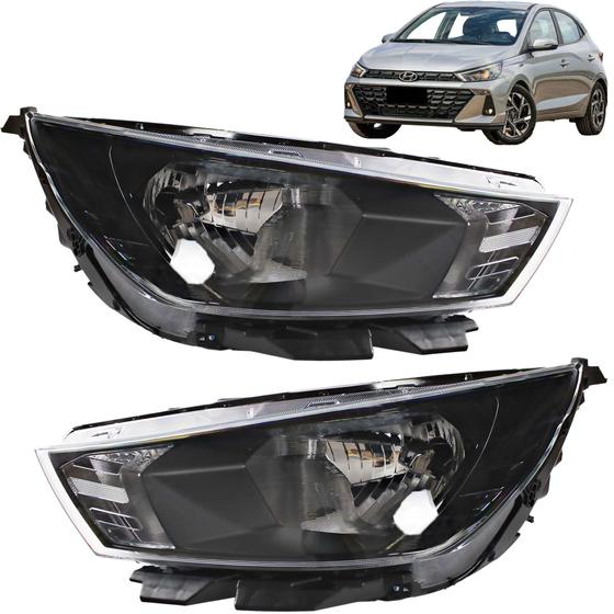 Imagem de PAR Farol HB20 2023 2024 Sem LED 