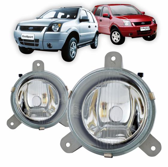 Par Farol Milha Auxiliar EcoSport 2003 2004 2005 2006 2007 Menor preço em Par Farol Milha Auxiliar EcoSport 2003 2004 2005 2006 2007