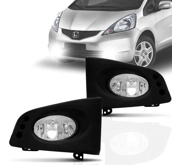 Par Farol Milha Auxiliar Honda New Fit 2009 2010 2011 Menor preço em Par Farol Milha Auxiliar Honda New Fit 2009 2010 2011