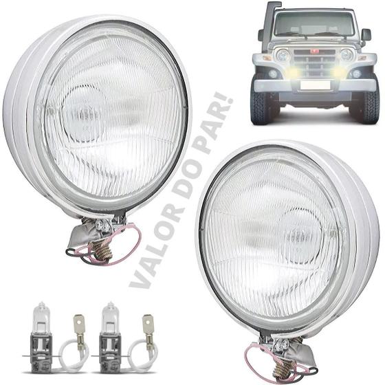 Par Farol Milha Off Road Fusca Rat Hood Ride German Look Hot Rod ...