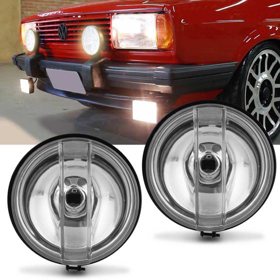 Par Farol Milha Superior Redondo Gol G1 Quadrado GT GTI Copa 87 88 89 90 91 92 93 94 Menor preço em Par Farol Milha Superior Redondo Gol G1 Quadrado GT GTI Copa 87 88 89 90 91 92 93 94