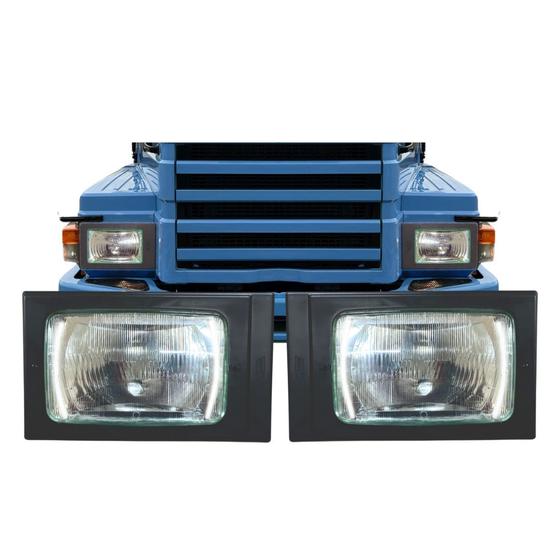 Imagem de Par Farol Moldura DRL LED Compativel Scania 112 113 LD LE