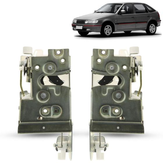 Imagem de Par Fechadura da Porta Dianteira Predisposta Elétrica Volkswagen Logus 1993 até 1996 Pointer 1994 até 1996