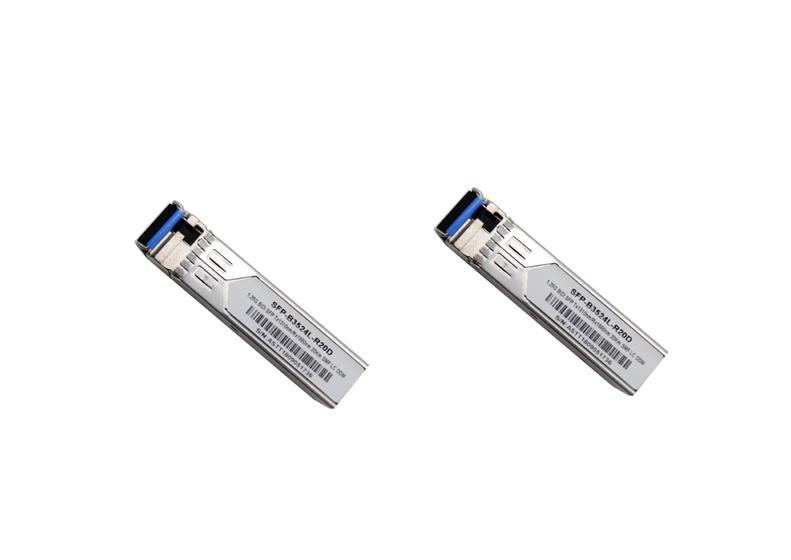 Imagem de Par Gbic Sfp B3524l-r20d 1.25GB 20Km SMF BIDI tx1310 rx1550