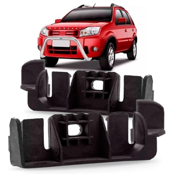 Imagem de Par Guia Suporte Parachoque Dianteiro Ecosport 2008 A 2011