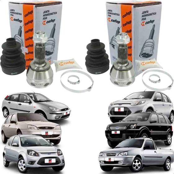 Par Homocinetica 21x25 Ford Ka Courier Ecosport Fiesta Street Focus 1999 2000 2001 2002 2003 2004 2005 a 2014 Cofap Imagem de Par Homocinetica 21x25 Ford Ka Courier Ecosport Fiesta Street Focus 1999 2000 2001 2002 2003 2004 2005 a 2014 Cofap
