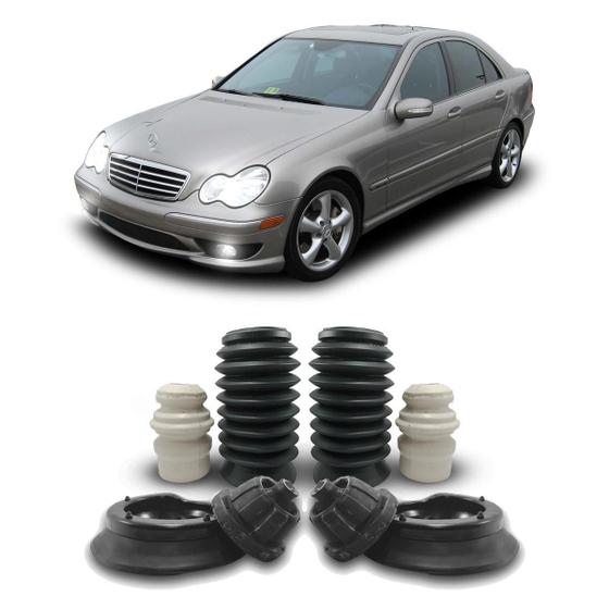 Imagem de Par Kit Amortecedor Dianteiro Mercedes C180 W203 2002 A 2007