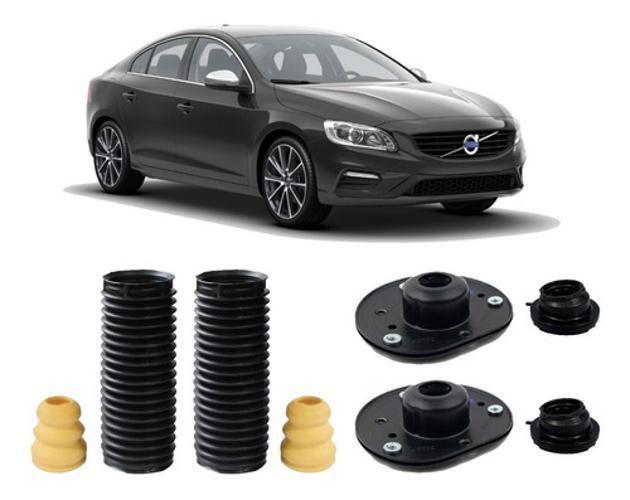 Imagem de Par Kit Coxim Amortecedor Dianteiro Volvo S60 2013 2014 2015