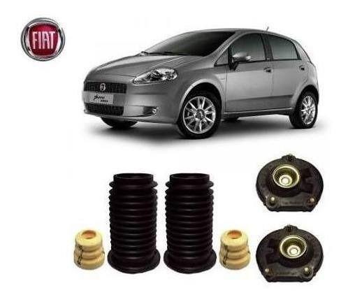 Imagem de Par Kit Coxim Batente Amortecedor Dianteiro Fiat Punto 2008 2009 2010