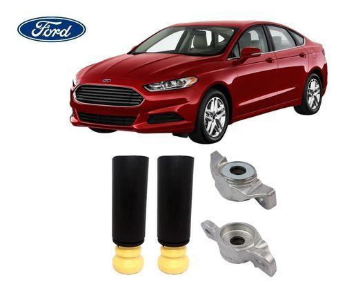 Imagem de Par Kit Coxim Batente Amortecedor Traseiro Ford Fusion 2013 2014 2015