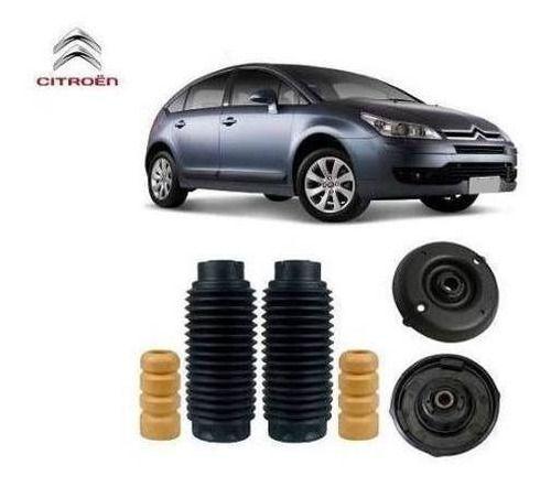 Imagem de Par Kit Coxim Batente Coifa Amortecedor Dianteiro Citroen C4 2007 2008 2009 2010